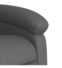 Fauteuil inclinable Gris Similicuir