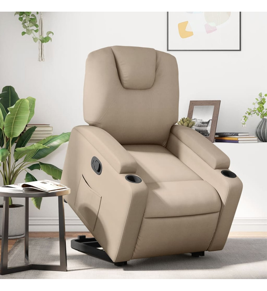 Fauteuil inclinable Cappuccino Similicuir