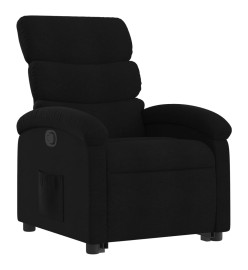 Fauteuil inclinable noir tissu