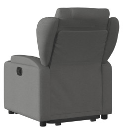 Fauteuil inclinable Gris foncé Tissu