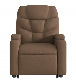 Fauteuil inclinable Marron Tissu