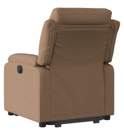 Fauteuil inclinable Marron Tissu