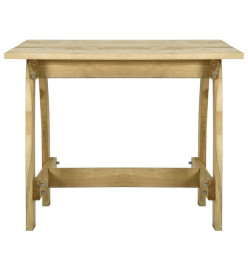 Mobilier de salle à manger de jardin 4 pcs Bois de pin imprégné