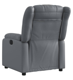 Fauteuil inclinable Gris Similicuir