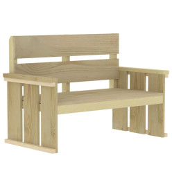 Meubles de salle à manger de jardin 3 pcs Bois de pin imprégné