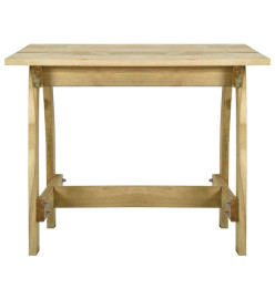 Mobilier de salle à manger de jardin 5 pcs Bois de pin imprégné