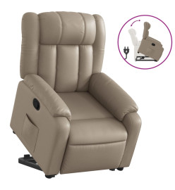 Fauteuil inclinable Cappuccino Similicuir