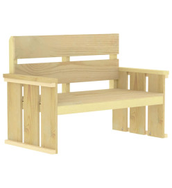 Mobilier de salle à manger de jardin 3 pcs Bois de pin imprégné