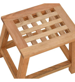 Tabouret 29x22,5x25,5 cm Bois massif de noyer