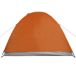 Tente de camping 4 personnes 267x272x145 cm taffetas 185T