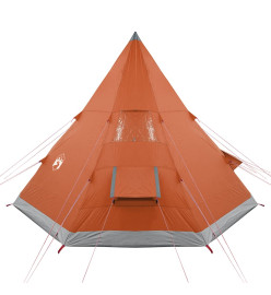 Tente de camping 4 personnes 367x367x259 cm taffetas 185T