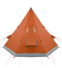 Tente de camping 4 personnes 367x367x259 cm taffetas 185T