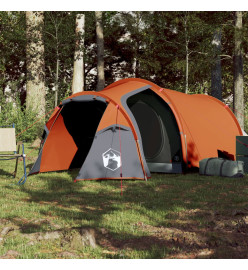 Tente de camping 4 personnes 360x135x105 cm taffetas 185T