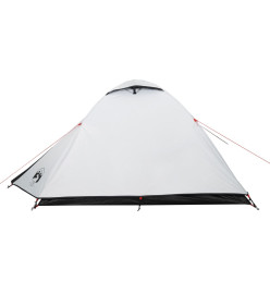 Tente de camping 2 personnes blanc 264x210x125 cm taffetas 185T