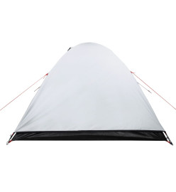 Tente de camping 2 personnes blanc 264x210x125 cm taffetas 185T