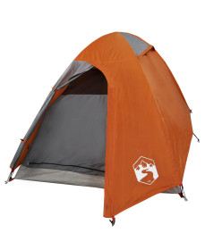 Tente de camping 2 personnes 254x135x112 cm taffetas 185T