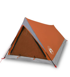 Tente de camping 2 personnes 200x120x88/62 cm taffetas 185T