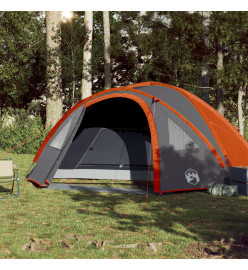 Tente de camping 4 personnes 300x250x132 cm taffetas 185T