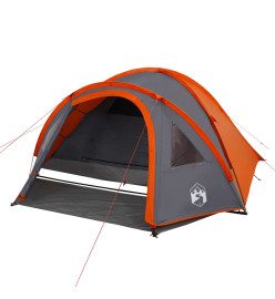 Tente de camping 4 personnes 300x250x132 cm taffetas 185T