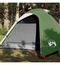 Tente de camping 2 personnes vert 264x210x125 cm taffetas 185T