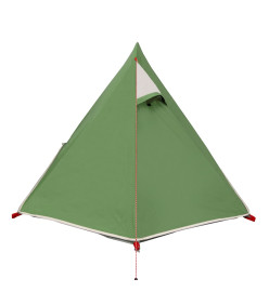 Tente de camping 2 personnes vert 267x154x117 cm taffetas 185T