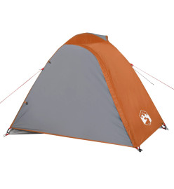 Tente de camping 2 personnes 264x210x125 cm taffetas 185T