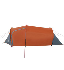 Tente de camping 3 personnes 370x185x116 cm taffetas 185T