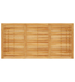 Ensemble de salle à manger de jardin 9 pcs Noir