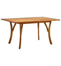 Ensemble de salle à manger de jardin 5 pcs Noir