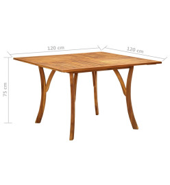 Ensemble de salle à manger de jardin 5 pcs Gris
