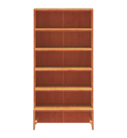 Armoire à chaussures cire marron 52x30x104 cm bois pin massif