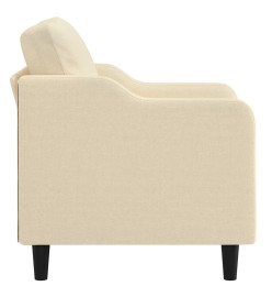 Fauteuil Crème 60 cm Tissu