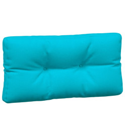 Coussins de palette lot de 5 turquoise tissu