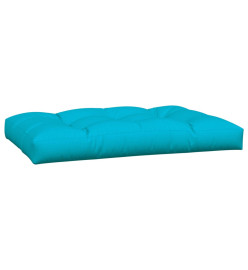 Coussins de palette lot de 5 turquoise tissu