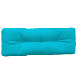 Coussins de palette lot de 3 turquoise tissu