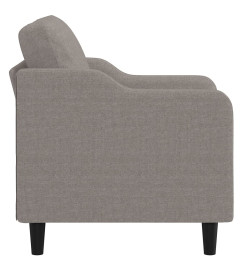 Fauteuil Taupe 60 cm Tissu