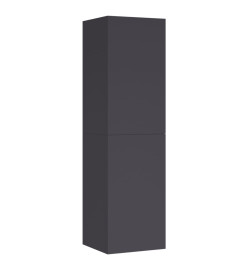 Meubles TV 2 pcs Gris 30,5x30x110 cm Aggloméré