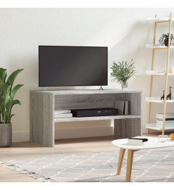 Meuble TV sonoma gris 80x40x40 cm bois d'ingénierie