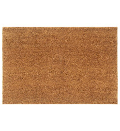 Tapis de porte naturel 60x90 cm fibre de coco touffeté