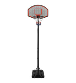 Support de basket-ball Noir 282-352 cm Polyéthylène