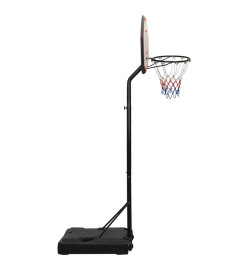 Support de basket-ball Noir 237-307 cm Polyéthylène