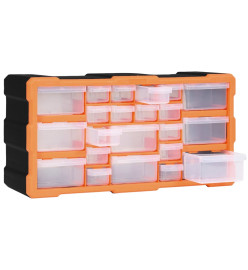 Organisateur multi-tiroirs avec 22 tiroirs 49x16x25,5 cm