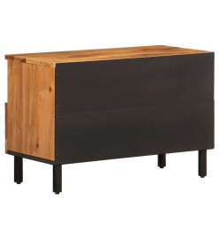 Meuble TV 70x33x46 cm Bois d'acacia massif