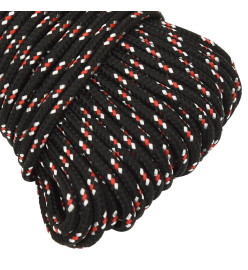 Corde de bateau Noir 5 mm 500 m Polypropylène