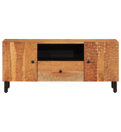 Meuble TV 105x33x46 cm Bois d'acacia massif