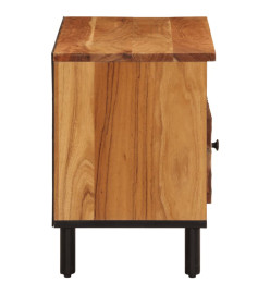 Meuble TV 80x33x46 cm bois d'acacia massif