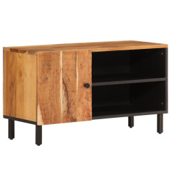 Meuble TV 80x33x46 cm bois d'acacia massif