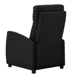 Fauteuil de massage Noir Similicuir