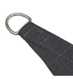 Parasol en tissu oxford carré 2,5x2,5 m anthracite