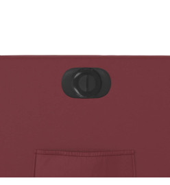 Fauteuil inclinable électrique Rouge bordeaux Similicuir